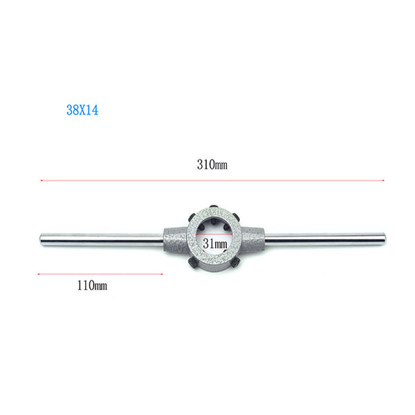 Multitool Die Set Wrench Steel Circular Die Handle Hand Tools for Dies Threading Tools Metal Workpiece Thread Maker