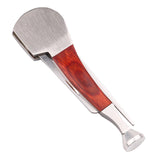 Stainless Steel Pipe 3in1 Red Tobacco Smoking Wood Cleaning Reamers Tamper Tool