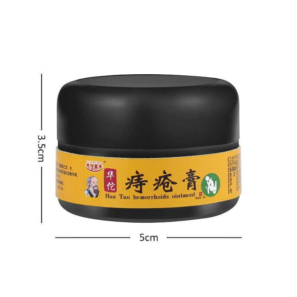 1pc Hua Tuo Powerful Hemorrhoids Ointment Natrual Material Sterilize Cream Internal Hemorrhoids Piles External Fissure Therapy