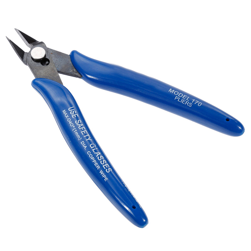 Electrical Wire Cable Cutters Cutting Side Snips Flush Pliers Nipper Anti-slip Rubber Mini Diagonal Pliers Hand Tools