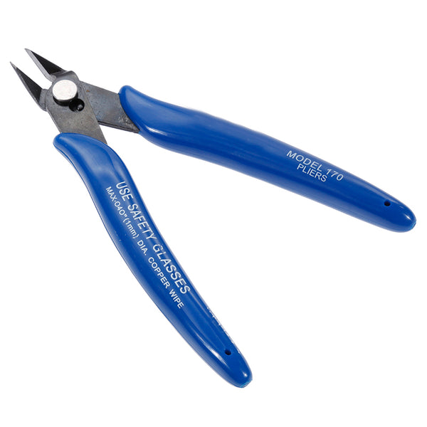Electrical Wire Cable Cutters Cutting Side Snips Flush Pliers Nipper Anti-slip Rubber Mini Diagonal Pliers Hand Tools