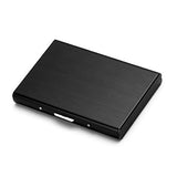 Quality Stainless Steel Credit Card Holder Men Slim Anti Protect Travel ID Cardholder Women Rfid Wallet Metal Case Porte Carte