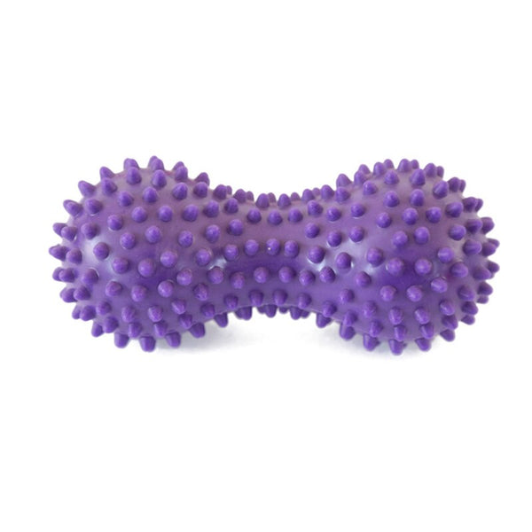 Peanut Shape Massage Yoga Sport Fitness Ball Durable PVC Stress Relief Body Hand Foot Spiky Massager Trigger Point Foot Pain
