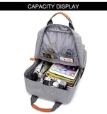 Men's Backpack Casual Business Notebook Backpack Light 15.6-inch Laptop Bag Anti Theft Backpack Travel Rucksack Gray sac a dos