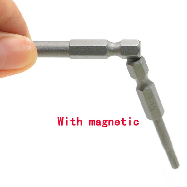 11pcs 12pcs Security Bit Set Tamper Proof Screwdriver Drill Bit Screw Driver Bits Torx Flat Head 1/4"  Hex Driver Bits