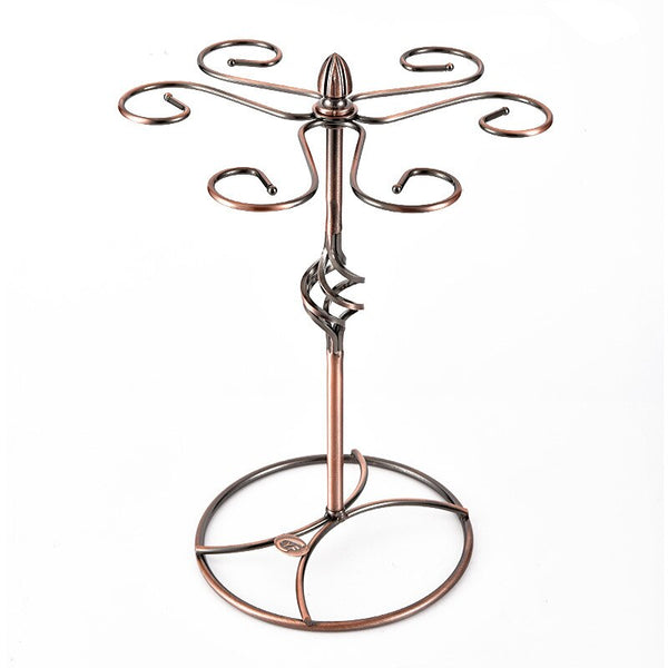 Creative Metal Wine Rack Hanging Wine Glass Holder Bar Stand Bracket Display Stand Bracket Decor