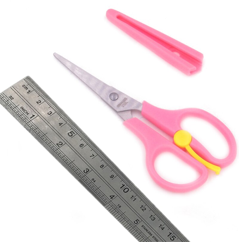 Office Handicraft paper School Student cut craft DIY shear Snip Stationary Scissor Household