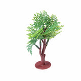 9 cm Home Decoration Collection Kids Toy Miniature Scale Model Tree Dollhouse Scenery Layout Landscape Model Trees