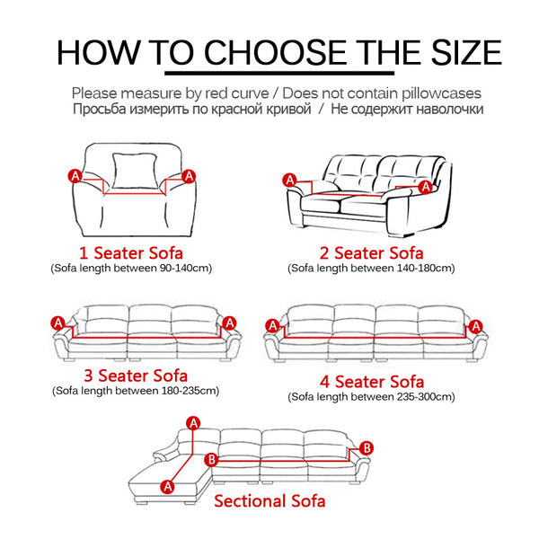 Grey Elastic Sofa Cover Cotton All-inclusive Stretch Slipcover Couch Cover Sofa Towel Sofa Cover for Living Room copridivano 1pc