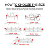 Grey Elastic Sofa Cover Cotton All-inclusive Stretch Slipcover Couch Cover Sofa Towel Sofa Cover for Living Room copridivano 1pc