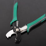 Hand Tools 8" Wire Stripper Cable Cutting Scissor Stripping Pliers Cutter 1.6-4.0mm Multi Tool High-carbon Steel