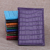 Fashion Passport Holder Protector women men Wallet Business Card Soft Passport Cover Leather Carteras Mujer