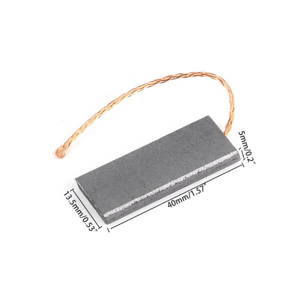 2pcs New Carbon Brushes Durable Motor Carbon Brushes For Siemens Drum Type Washing Machine 5x13.5x40mm