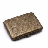 20pcs Vintage Metal Cigarette Box Men's Cigarette Case With Gift Box Packs Of Tobacco Cigarettes Holder Sigara Tabakasi Cadeau