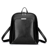 Women's Backpack Leather Fashion Laptop Backpacks Rucksack Female Casual Large Capacity Vintage mochilas mujer sac a dos femme