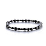 Magnetic Slimming Anklet Bracelet Black Gallstone Weight Loss Stimulating Acupoints Therapy Fat Burning Health Care