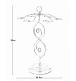 Nordic Style Goblet Holder Wine Cup Rack Red Wine Glass Cup Standing with 6 Hooks Stainless Steel Hanging Drinking Glasses Rack