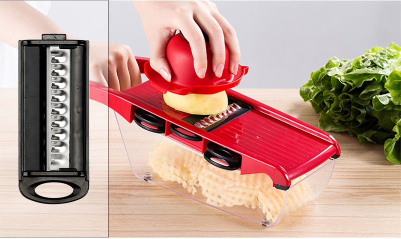 Manual Vegetable Cutter With Steel Blade Potato Peeler Carrot Grater For Vegetable Mandoline Slicer Kitchen Accessories Gadget