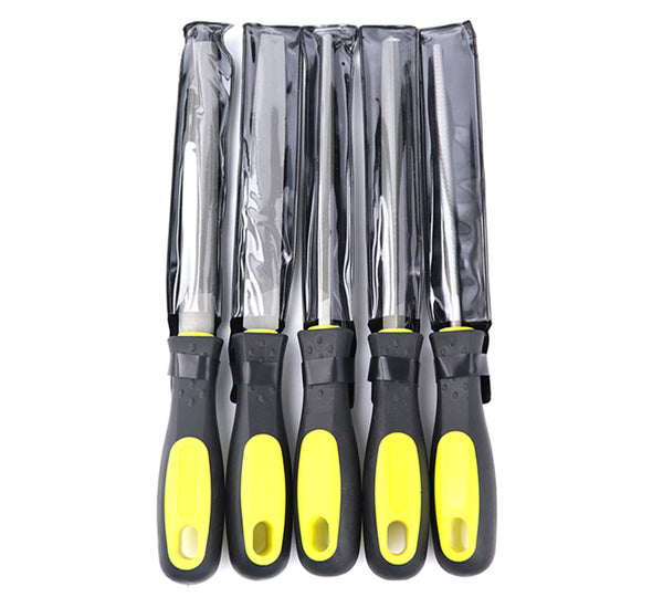 Wood File Steel File Rasp 6''/8''/10'' Round/Flat/Square/Triangle/Half-round Metal Files For Craft Carving Woodworking Tools