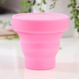 Menstrual Sterilizing Cup Collapsible Silicone Cup flexible to clean Menstrual Cup Recyclable Camping Foldable Sterilizer Cup