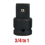 Pneumatic Socket Ratchet Converter Adapter Reducer 1/2 to 3/8 3/8 to 1/4 3/4 to 3/8 3/8 to 1/2 Car Bicycle Garage Repair Tools