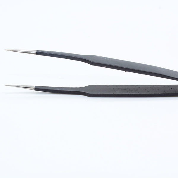 10 model metal anti-static bending straight tip tweezers precision welding  electronic ESD tweezers for soldering smd tool set