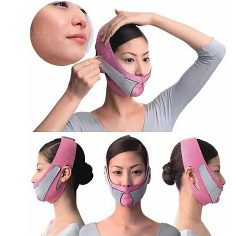 Thin Face Lift Massager Face Slimming Mask Belt Facial Massager Tool Anti Wrinkle Reduce Double chin Bandage Face shaper Main image
