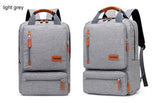 Men's Backpack Casual Business Notebook Backpack Light 15.6-inch Laptop Bag Anti Theft Backpack Travel Rucksack Gray sac a dos