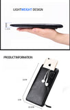 Men's Leather Wallet Classic Long Style Card Holder Male Purse Quality Zipper Large Capacity Brand Luxury Phone Wallet carteira