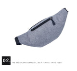 New Fanny Pack Waist Packs Heuptas Hip Bag Women's Waistband Belt Bags Banana Oxford Sport Fitness Waist Bag Women Bolso Cintura