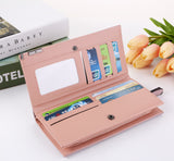 Women Wallets Fashion Lady Wristlet Handbags Long Money Bag Zipper Coin Purse Cards ID Holder Clutch Woman Wallet Burse Notecase