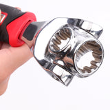 Tiger Wrench 48 in 1 Tools Socket Works with Spline Bolts Torx 360 Degree 6-Point, 12-Point, Torx, Square Universal wrench
