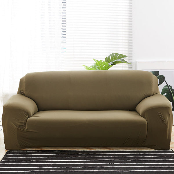 Grey Elastic Sofa Cover Cotton All-inclusive Stretch Slipcover Couch Cover Sofa Towel Sofa Cover for Living Room copridivano 1pc
