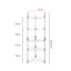 5-Layers Kitchen/Bathroom Shelf Portable Space Saving Basin Pot Combinatorial Storage Racks Durable Sundry Organizer Holders