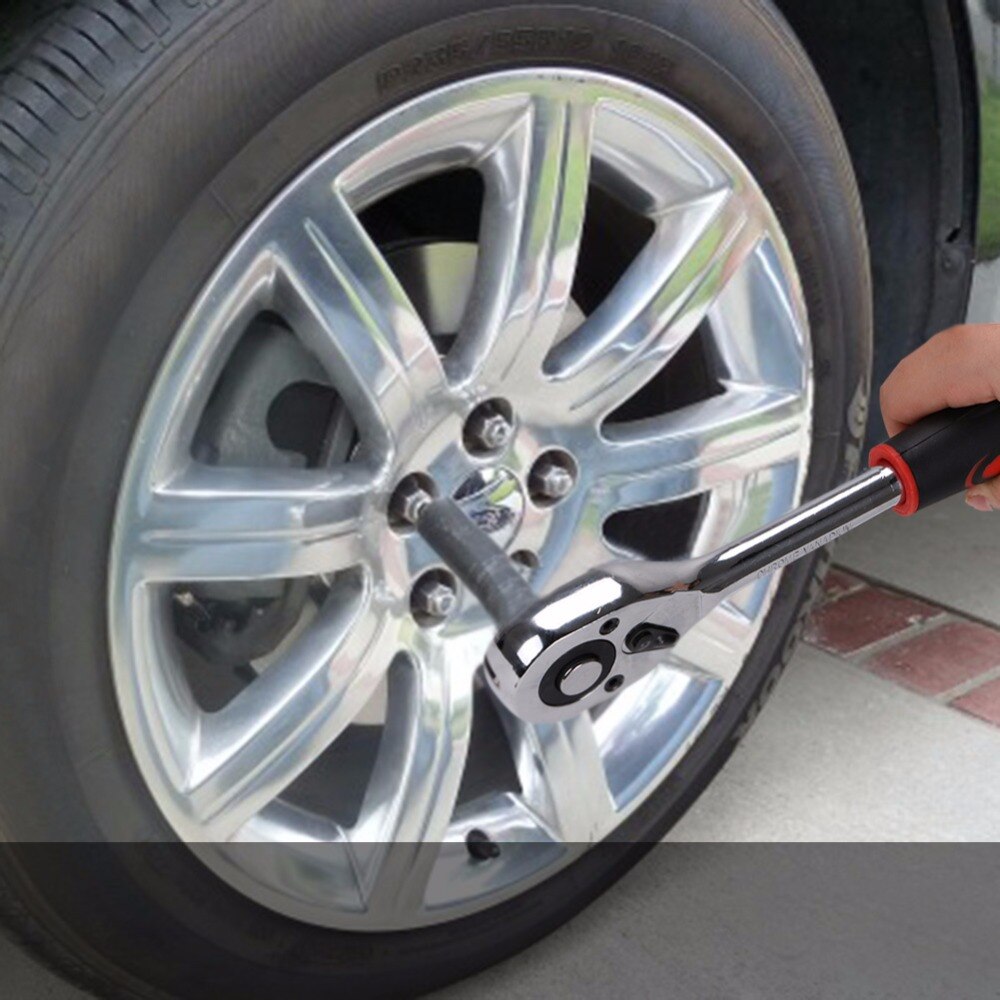 1/4" 3/8" 1/2"inch 24 Teeth Extending Telescopic Ratchet Socket Wrench Tool Plate Ratchet Handle Wrench