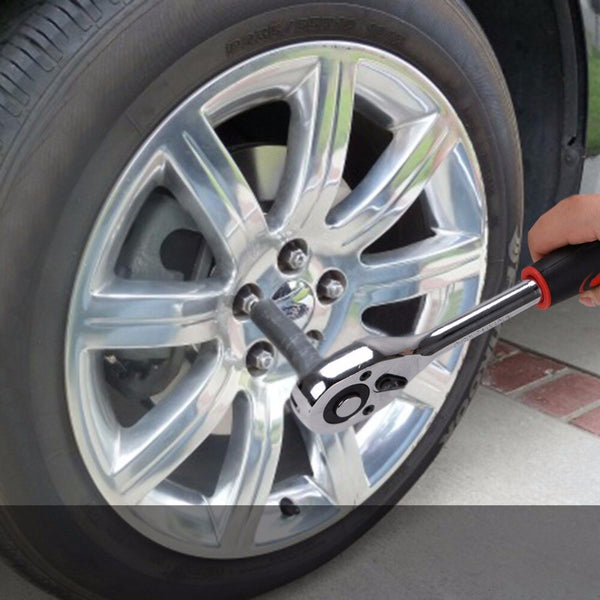1/4" 3/8" 1/2"inch 24 Teeth Extending Telescopic Ratchet Socket Wrench Tool Plate Ratchet Handle Wrench