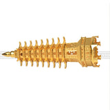 feng shui Metal 3D Model China Wenchang Pagoda Tower Crafts Statue Souvenir Home Decoration metal handicraft 13cm