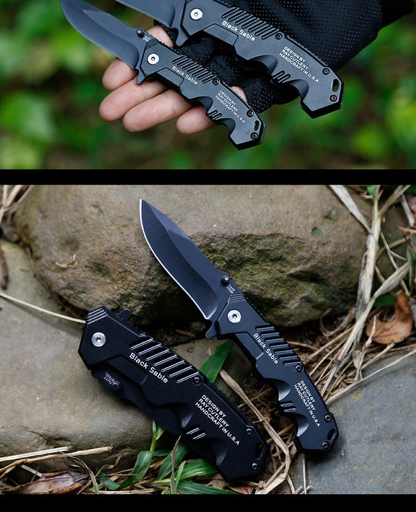 Folding Knife tactical  Survival Knives Hunting Camping Blade edc multi High hardness military survival knife pocket