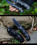 Folding Knife tactical  Survival Knives Hunting Camping Blade edc multi High hardness military survival knife pocket
