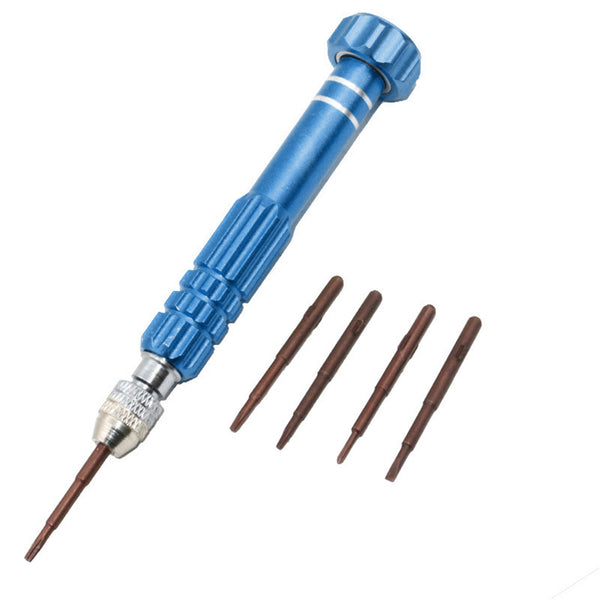 5-in-1 Aluminum Screwdriver Screwdriver Phone Disassemble Maintenance Tools Combination Set Precision Screwdriver Group