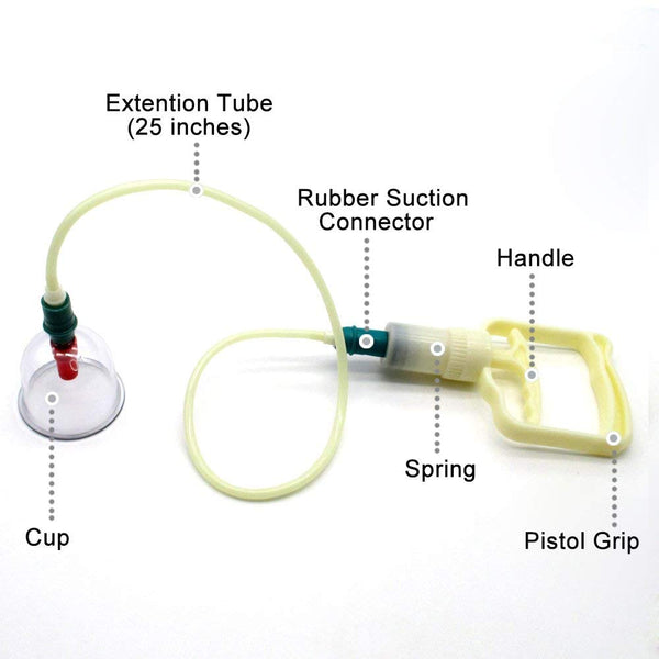 Vacuum Cupping Device Suction Cups Medical Sucker Magnetic Treatment Apparatus Banks Body Massage Cans 12/24pcs/set