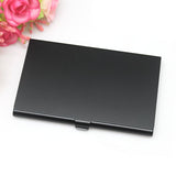 Creative Casual Business Card Case Stainless Steel Aluminum Holder Metal Box Cover Credit Men Business Card Holder Metal Wallet
