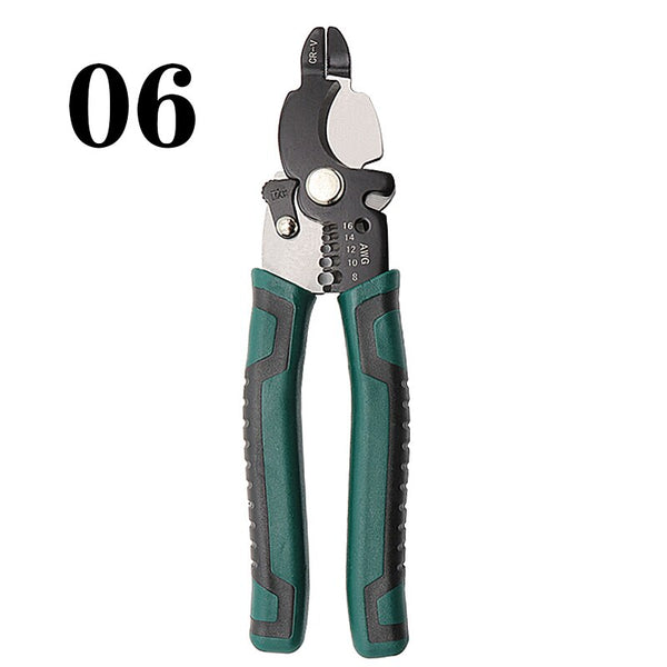 Wire Stripper Decrustation Pliers Multi tool Repair Tool Pliers Cable Wire Stripping Pliers Crimping Tool Pliers Combination