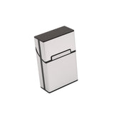 Personality Creative Aluminum Smoking Cigarette Case Men Cigar Tobacco Holder Pocket cigarette Box Storage Container Man Gift