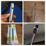 1/2 F Rod 15" 380mm long Force Bar Activity Head Socket Wrench with Strong Force Lever Steering Handle for Repairing