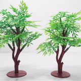 9 cm Home Decoration Collection Kids Toy Miniature Scale Model Tree Dollhouse Scenery Layout Landscape Model Trees
