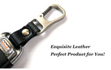 Genuine Leather Key Smart Wallet DIY Car Keychain EDC Pocket Key Holder Keys Organizer Brand Quality