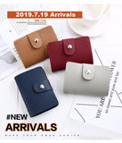 New PU Leather Function 24 Bits Card Case Business Card Holder Men Women Credit Passport Card Bag ID Passport Cover Card Wallet