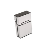 Personality Creative Aluminum Smoking Cigarette Case Men Cigar Tobacco Holder Pocket cigarette Box Storage Container Man Gift