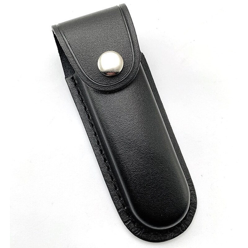 Brand new Sheath / Folding Knife Sheath Holster Leather Knife The First Floor Leather Knife Sheath For Swiss knife